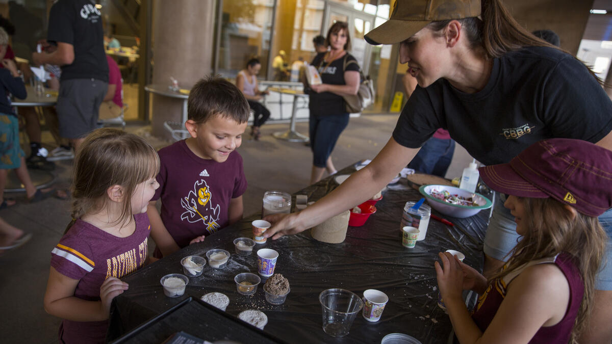 children hands-on experience