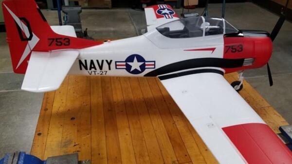 Remote controlled airplane
